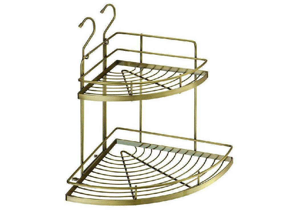 Полка угловая 2-х ярусная малая