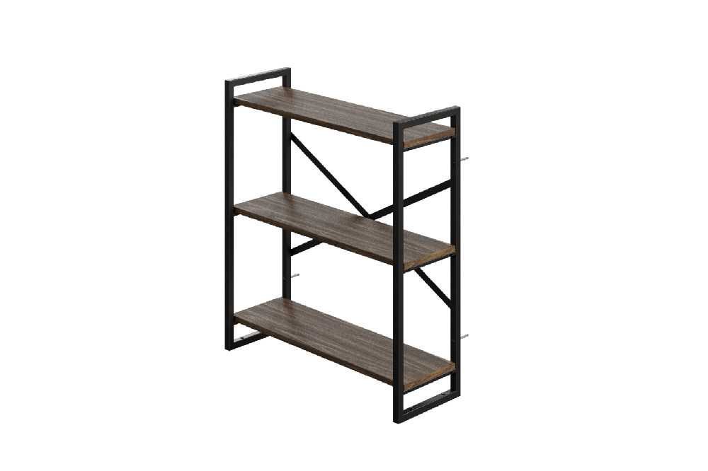GUTTA Полка навесная 78х69х25 см. - коричневый