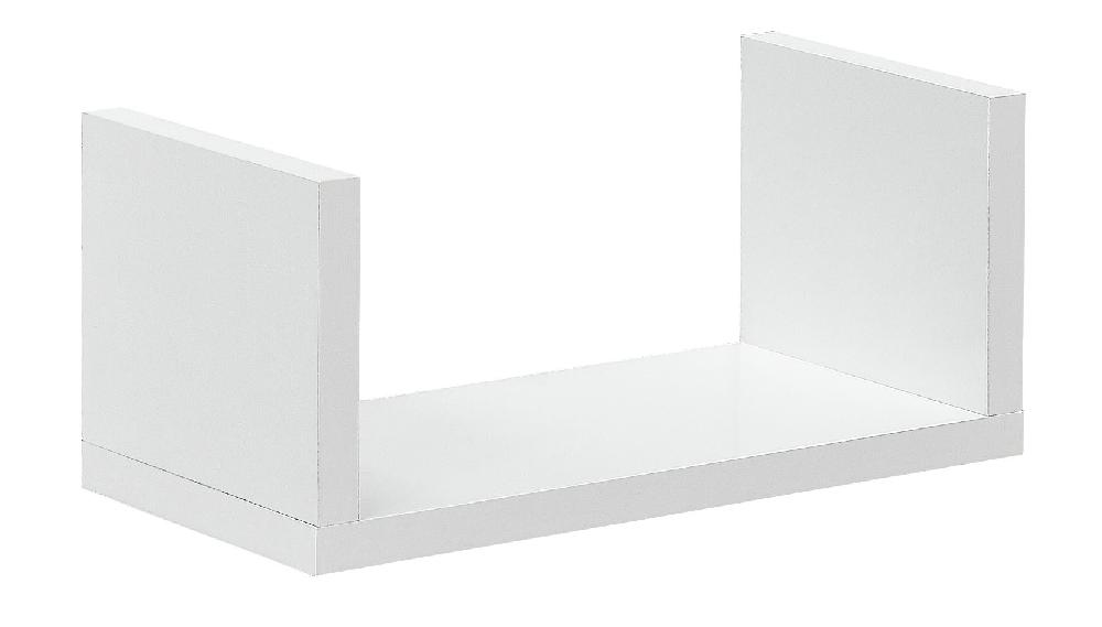 Полка открытая №1 - Белый жемчуг 81005М