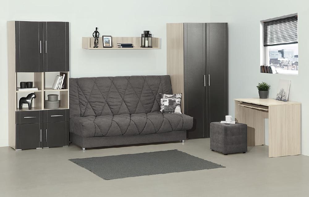 Комплект №27 для подростковой Блюз - Ясень шимо светлый, Шая  SE-031 Комплект №27 для подростковой Блюз - Ясень шимо светлый, Шая  SE-031