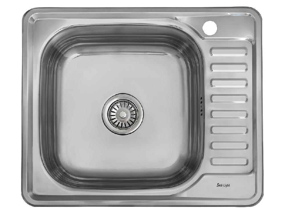 Мойка врезная 584818/0,8 1Ч1К (левая)