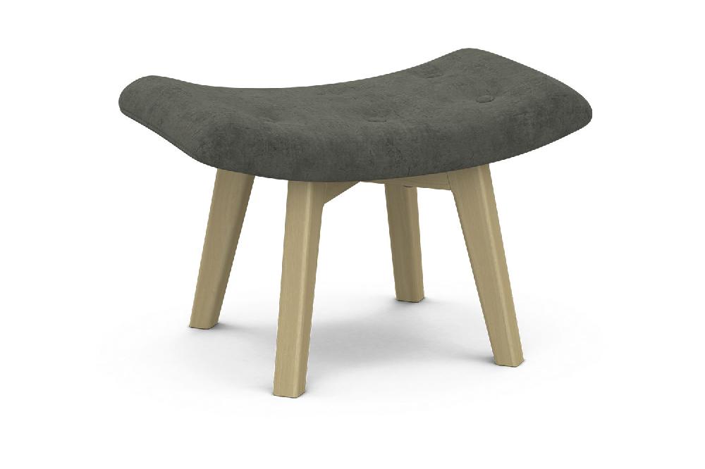 Банкетка "Комфорт-7" - Бесцветный (Лак) / FRESCA GRAPHITE