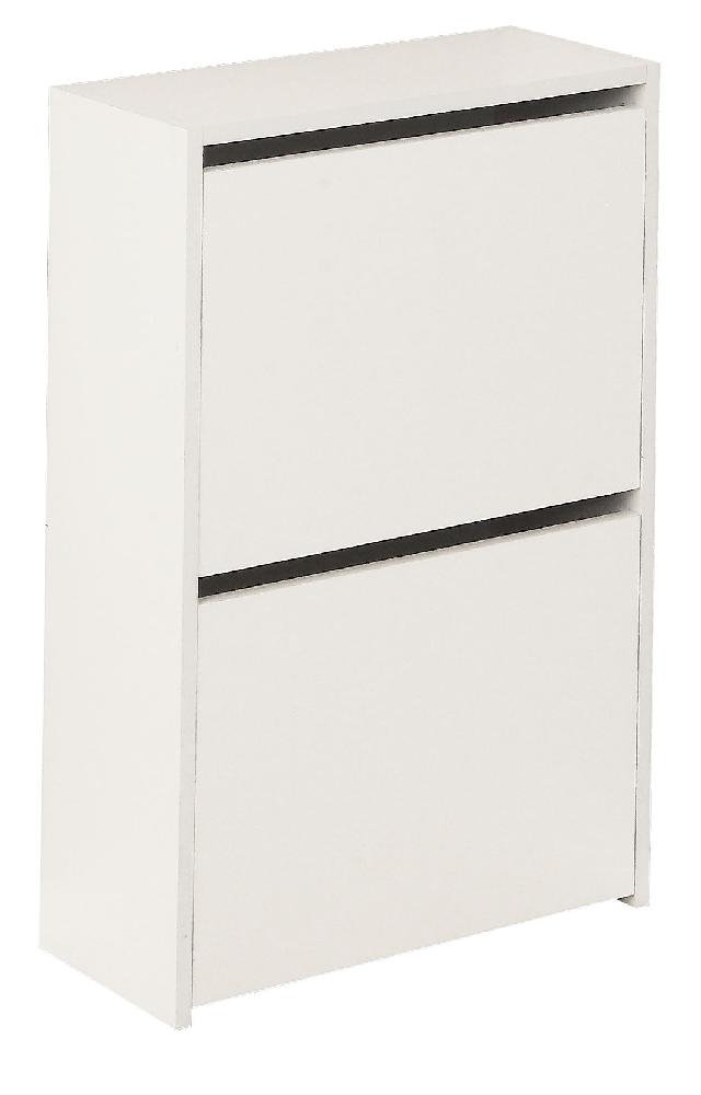 Тумба Обувница №2 - Белый жемчуг 81005М, Белый жемчуг 81005М