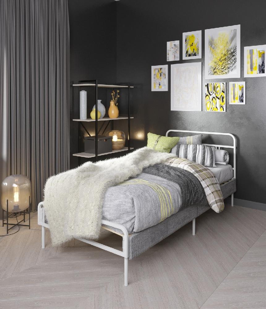 MEZA PLUS Каркас кровати 90х200 см - белый