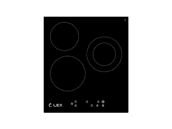 Электрическая варочная поверхность EVH 431 BL Электрическая варочная поверхность EVH 431 BL